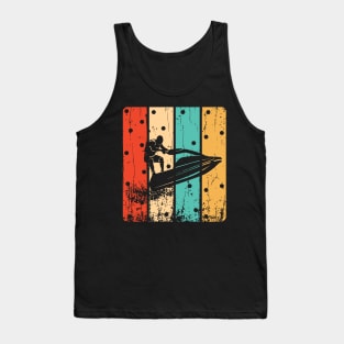 Retro Jet Skiing Gifts Tank Top